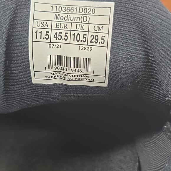 Brooks Adrenaline GTS 22 Mens Triple Black Size 11.5 Running Shoes 1103661D020 - Picture 11 of 12